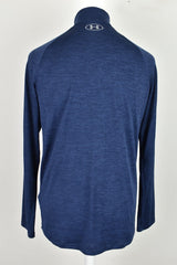 UNDER ARMOUR Blue Sports Jumper size M Mens 1/4 Zip Pullover Outdoors Outerwear
