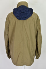 GANT Beige Midlength Padded Jacket size XL Mens Full Zip Outdoors Outerwear