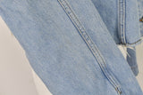 TOPSHOP Moto Blue Denim Jacket size Uk 8 Womens Cropped Button Up Outdoors