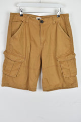 FIRETRAP Brown Cargo Shorts size L Mens Outdoors Outerwear Menswear 100% Cotton