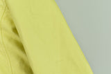 MARKS & SPENCER Yellow Faux Leather Jacket size 5-6 Years Girls Full Zip
