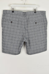 NEXT Grey Chino Shorts size 42R Mens Straight Fit Outdoors Outerwear Menswear