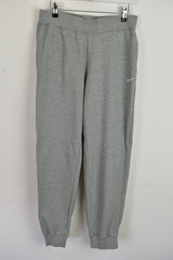 NIKE Grey Joggers size L Mens Sportswear 100% Cotton Outdoors Outerwear