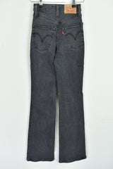 LEVI'S Grey Ribcage Boot Jeans size W23 L31 Womens Outdoors Outerwear Womenswear