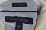 TOMMY HILFIGER White Polo T-Shirt size XL Mens Custom Fit Outdoors Outerwear