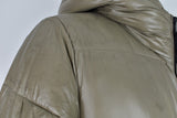 ZARA Beige Padded Jacket size Eur XL Womens Full Zip Outdoors Outerwear