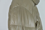 ZARA Beige Padded Jacket size Eur XL Womens Full Zip Outdoors Outerwear