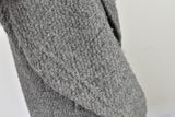 MNG CASUAL Grey Overcoat size Eur S Womens Button Up Outdoors Outerwear