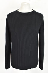 CALVIN KLEIN Black Knitwear Jumper size M Mens Pullover Outdoors Outerwear