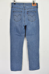 LEVI'S Blue Slimming Straight Jeans size 30 Womens Outdoors Outerwear Womenswear