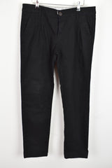 TOMMY HILFIGER Black Chino Trousers size 36 Mens 100% Cotton Outdoors Outerwear