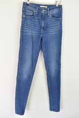 LEVI'S Blue Mile High Super Skinny Jeans size 28 Womens Outdoors Outerwear