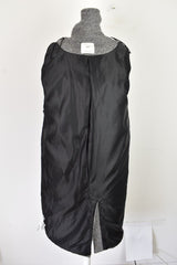 MNG CASUAL Grey Overcoat size Eur S Womens Button Up Outdoors Outerwear