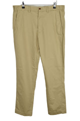 RALPH LAUREN Beige Chino Trousers size 34/32 Mens Straight Leg Outerwear Outdoor