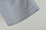 M&S Blue Harbour Blue Shorts size 36In Mens Striped Outdoors Outerwear Menswear
