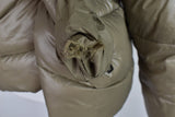 ZARA Beige Padded Jacket size Eur XL Womens Full Zip Outdoors Outerwear