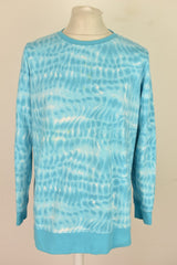 LANDS END Blue Crewneck Jumper size XL Mens Pullover Outdoors Outerwear