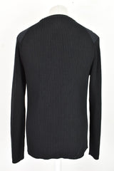 CALVIN KLEIN Black Knitwear Jumper size M Mens Pullover Outdoors Outerwear