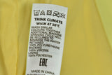 MARKS & SPENCER Yellow Faux Leather Jacket size 5-6 Years Girls Full Zip