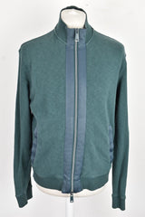ARMANI Jeans Blue Track Jumper size XL Mens Full Zip Outdoors Outerwear Menswear