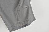 M&S Autograph Grey Shorts size 40In Mens Checked 100% Cotton Outdoors Outerwear