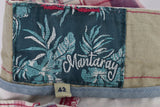 MANTARAY Pink Cargo Short size 42 Mens Checked Outdoors Outerwear Menswear