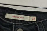 LEVI'S Grey Ribcage Boot Jeans size W23 L31 Womens Outdoors Outerwear Womenswear