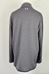 UNDER ARMOUR Grey Sports Jumper size 3XL Mens 1/4 Zip Pullover Outdoors