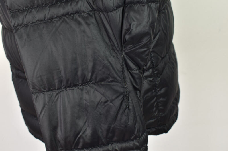 MICHAEL KORS Black Down Padded Jacket size M Mens Puffer Packable Outdoors