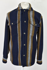 ZARA Blue Jacket size Eur S Women Button Up Acrylic Polyester Outdoors Outerwear
