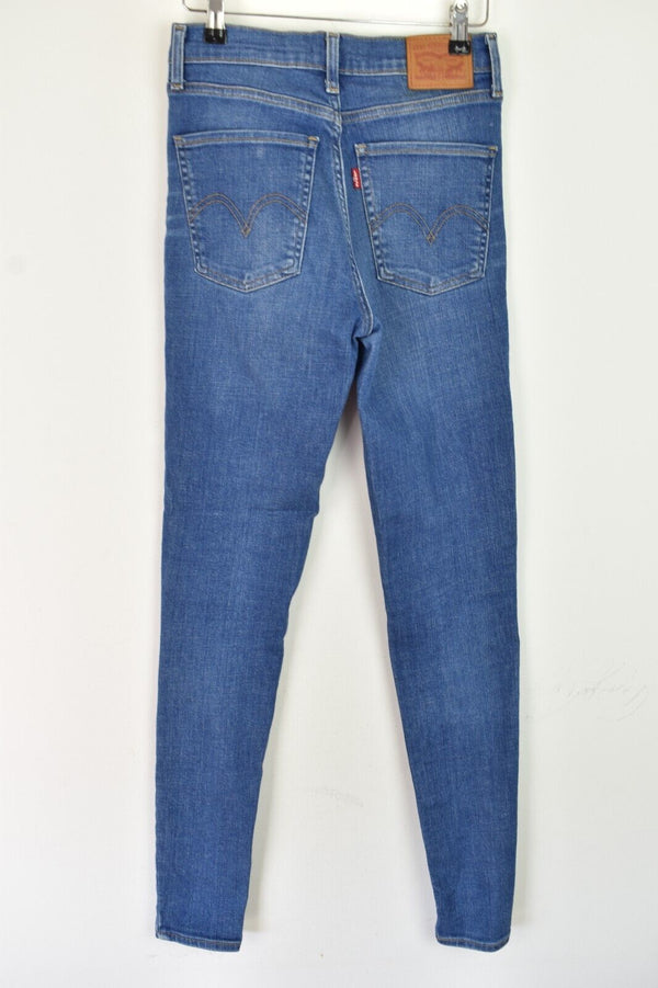 LEVI'S Blue Mile High Super Skinny Jeans size 28 Womens Outdoors Outerwear