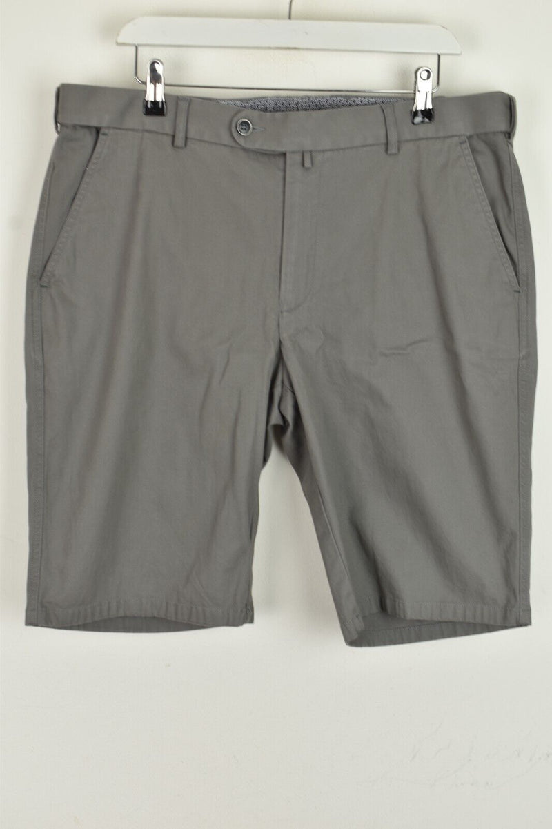 DG'S Drifter Grey Chino Shorts size 38R Mens Cotton Elastane Outdoors Outerwear