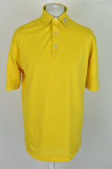 FOOT JOY Yellow Polo T-Shirt size M Mens Sportswear Outdoors Outerwear Menswear