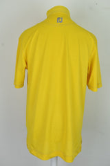 FOOT JOY Yellow Polo T-Shirt size M Mens Sportswear Outdoors Outerwear Menswear
