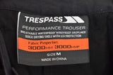 TRESPASS Black Performance Trousers size M Mens Outdoors Outerwear Menswear