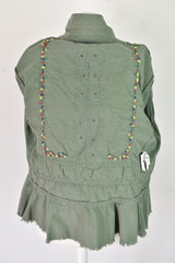 ZARA Woman Green Jacket size Eur L Womens Outdoors Outerwear Womenswear